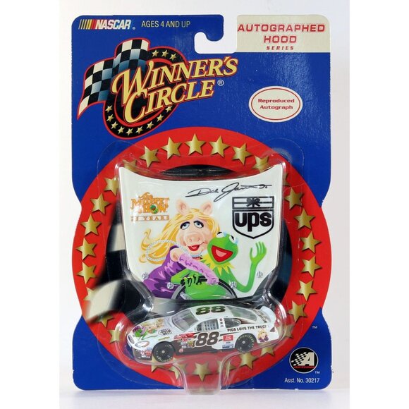 Dale Jarrett #88 Ford Taurus with 25 years Muppets Show Hood 1/64 scale - Picture 2 of 8